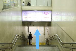 阪急梅田駅からの道順3